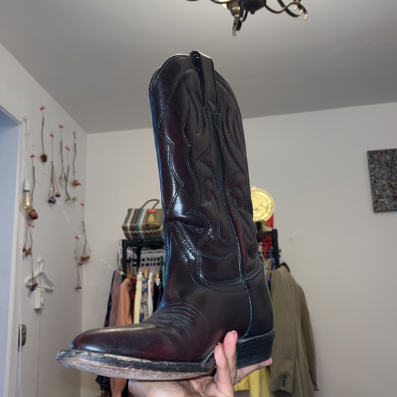 BOULET ~ Canadian Made Leather Cowboy Boots 😍 - Picture 8 of 8
